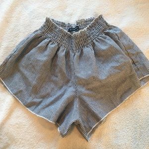 Striped Brandy Melville shorts
